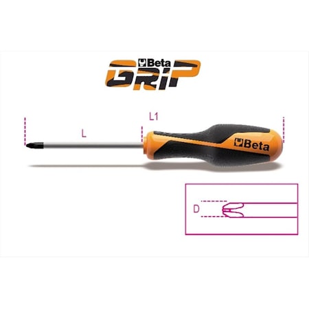 Gizmo 1262 PH 1 x 80 mm. Screwdrivers Cross Head Philips GI2472313